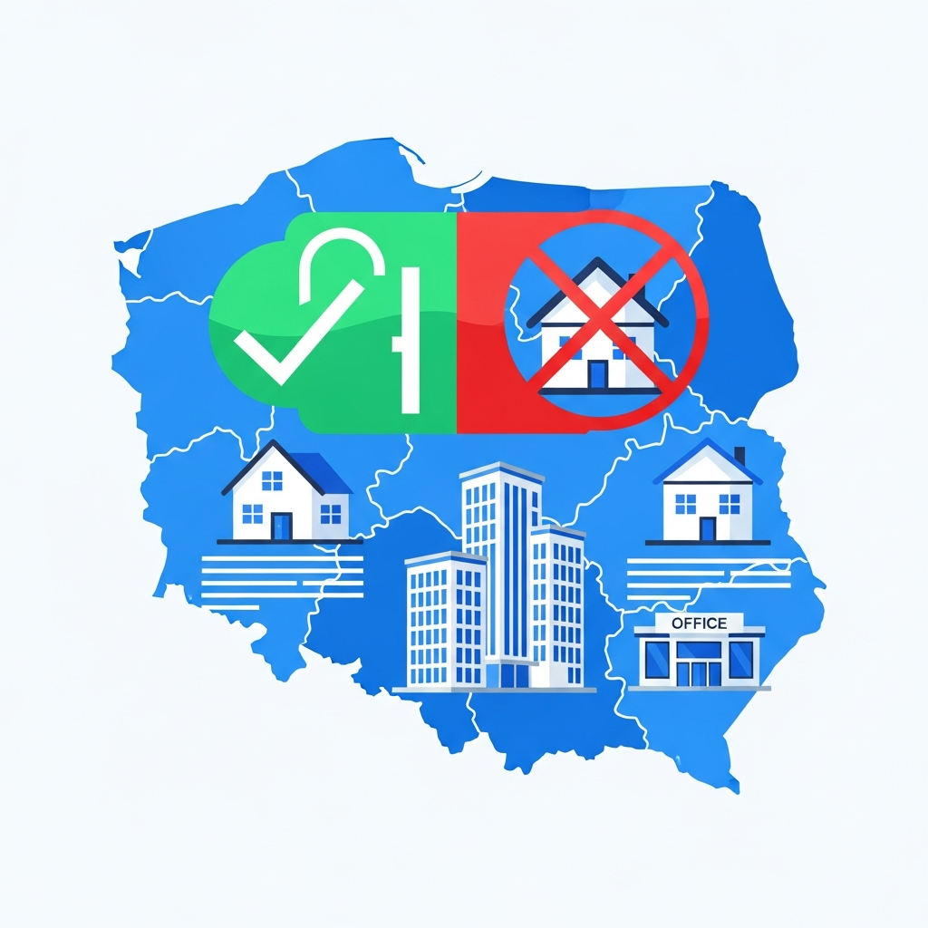 buy commercial real estate Poland foreigner